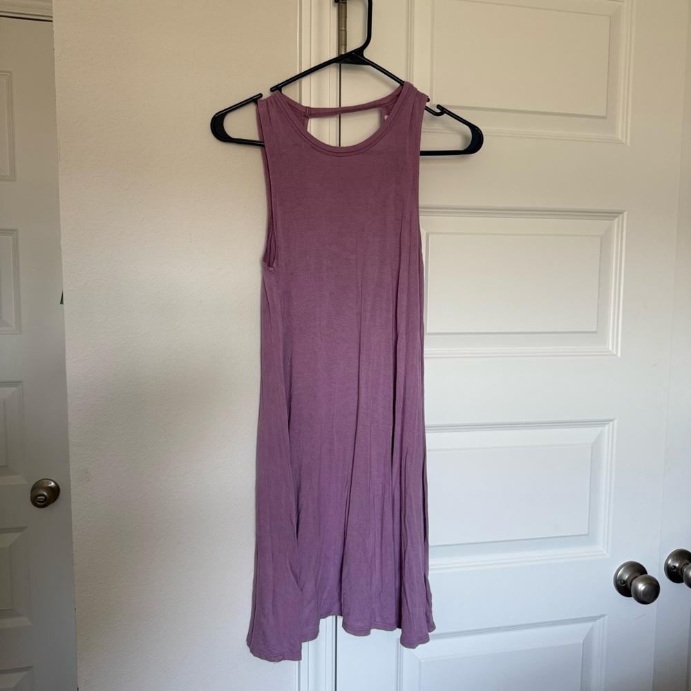 living doll Lavender Sleeveless Dress